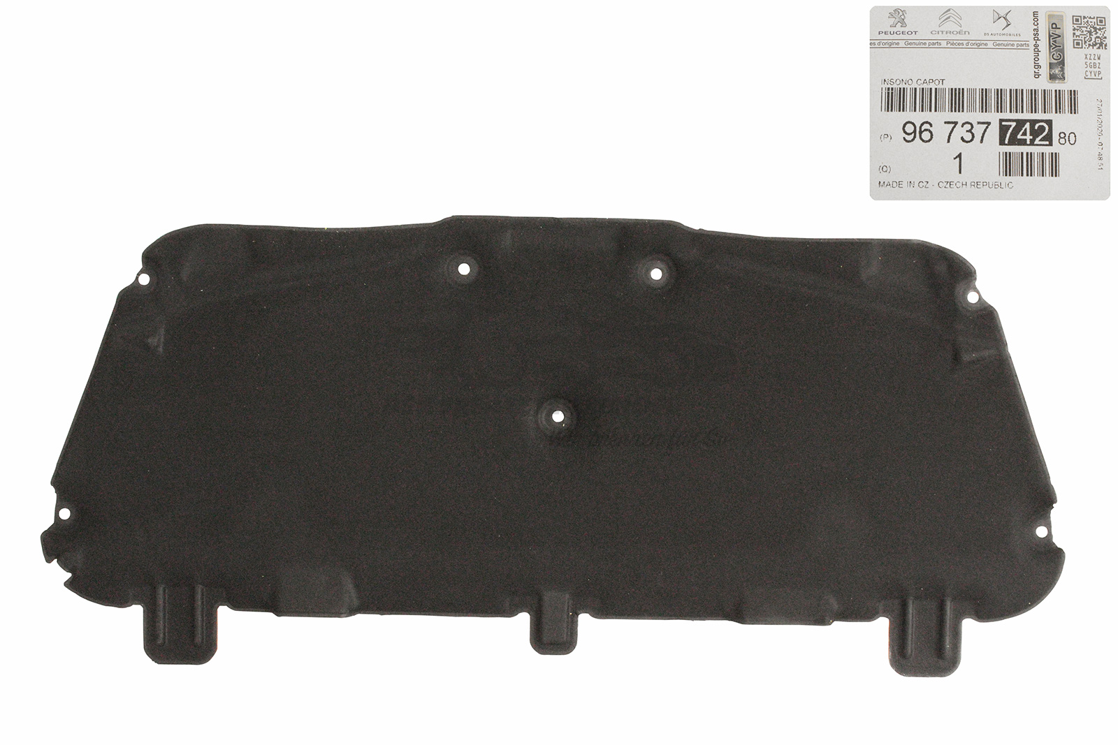 Original Geräuschdämmung für Motorhaube für Peugeot 208 I 9673774280 eBay